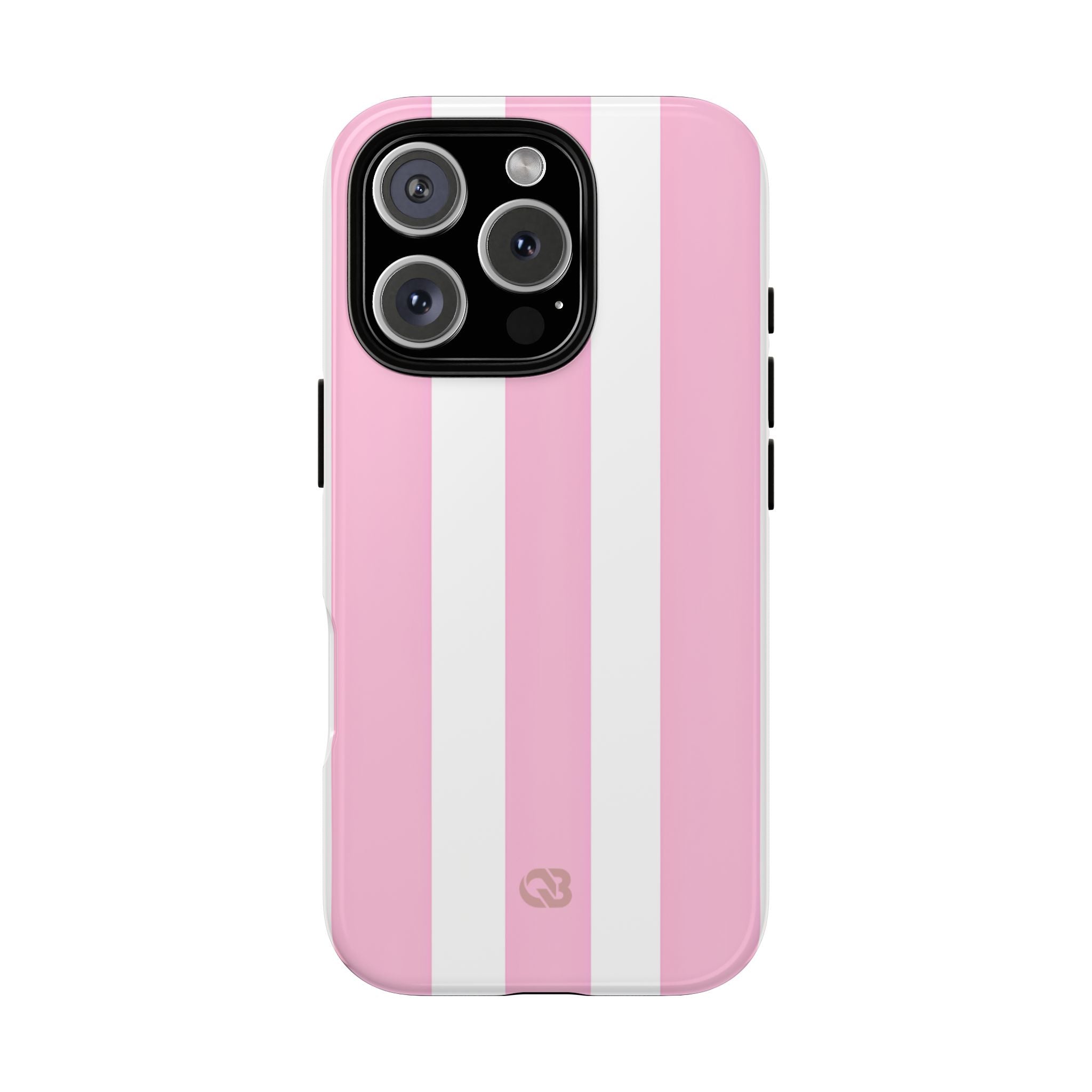 Soft Pink Stripe · Tough Coque de téléphone pour iPhone