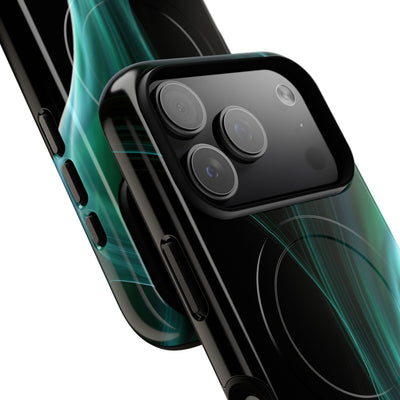 Emerald Lumen · Tough 2.0 Magnetic Phone Case for iPhone · Green