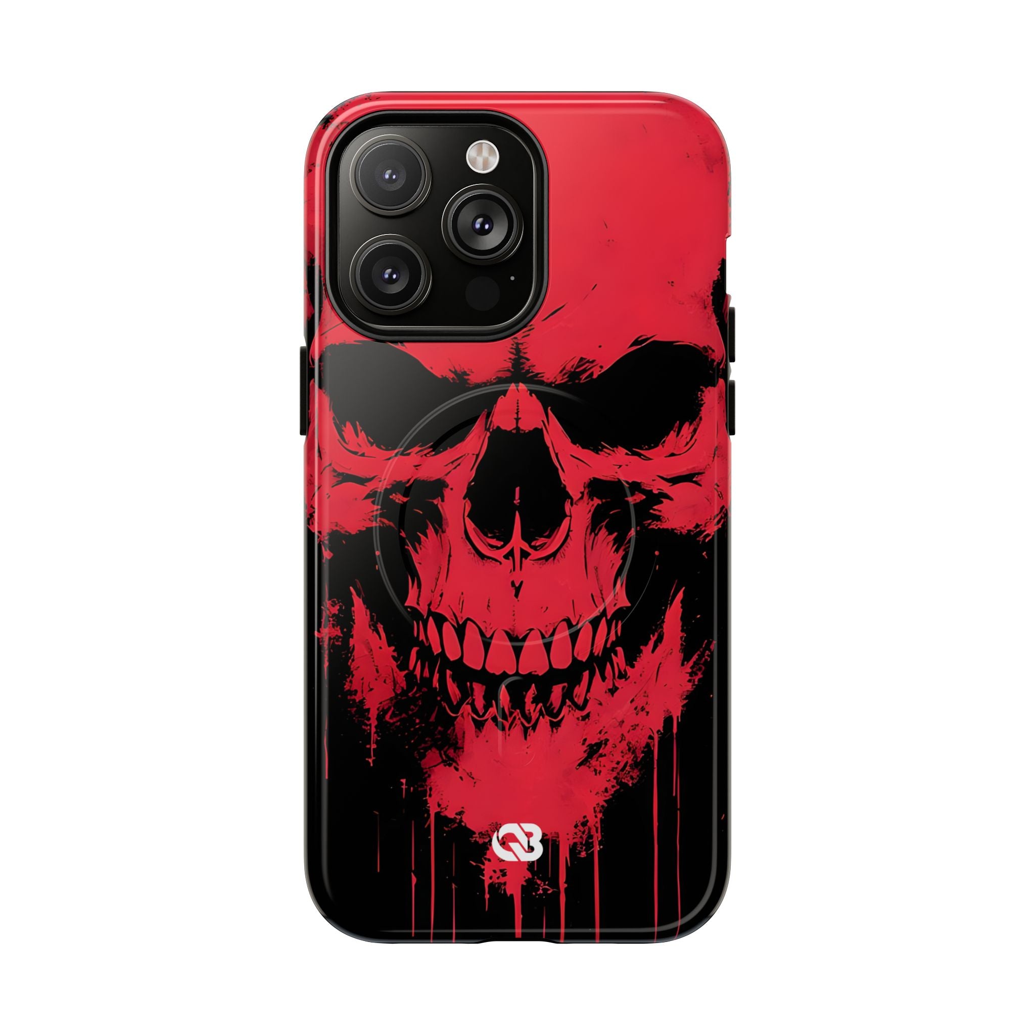 Crimson Street Skull · Tough+ Magsafe