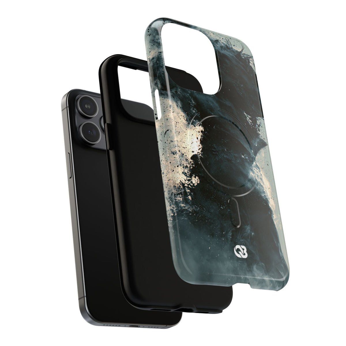 Ashen Dissolution · Tough 2.0 Magnetic Phone Case for iPhone · Black