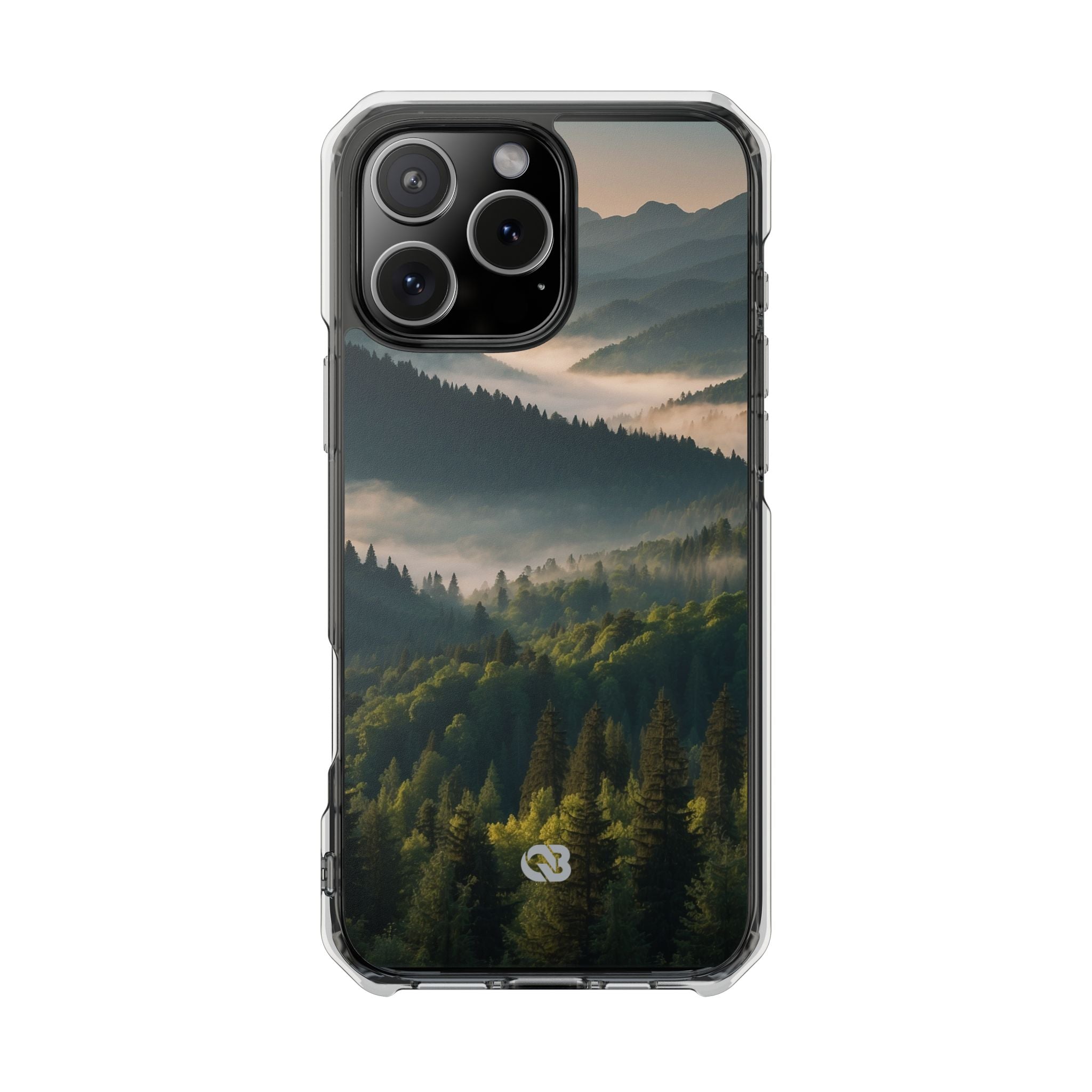 Foggy Mountain Ridge · Impact Handyhülle für iPhone · Magsafe