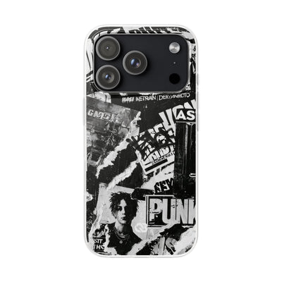 Underground Punk Collage · Lite Phone Case for iPhone ·  Black