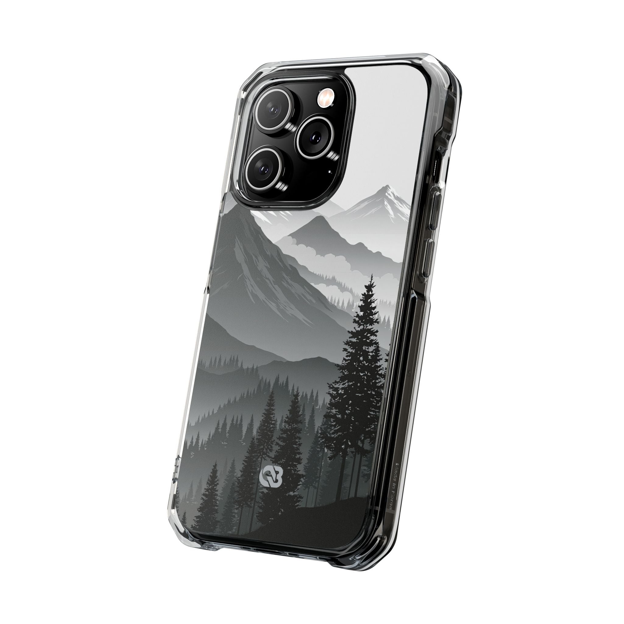 Grey Impact MagSafe Phone Case for iPhone - Granite Ridge Mist