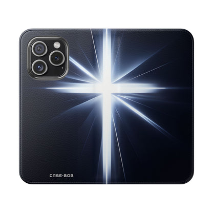 Glødende Crossburst - iPhone 15 Pro Cover - Pung