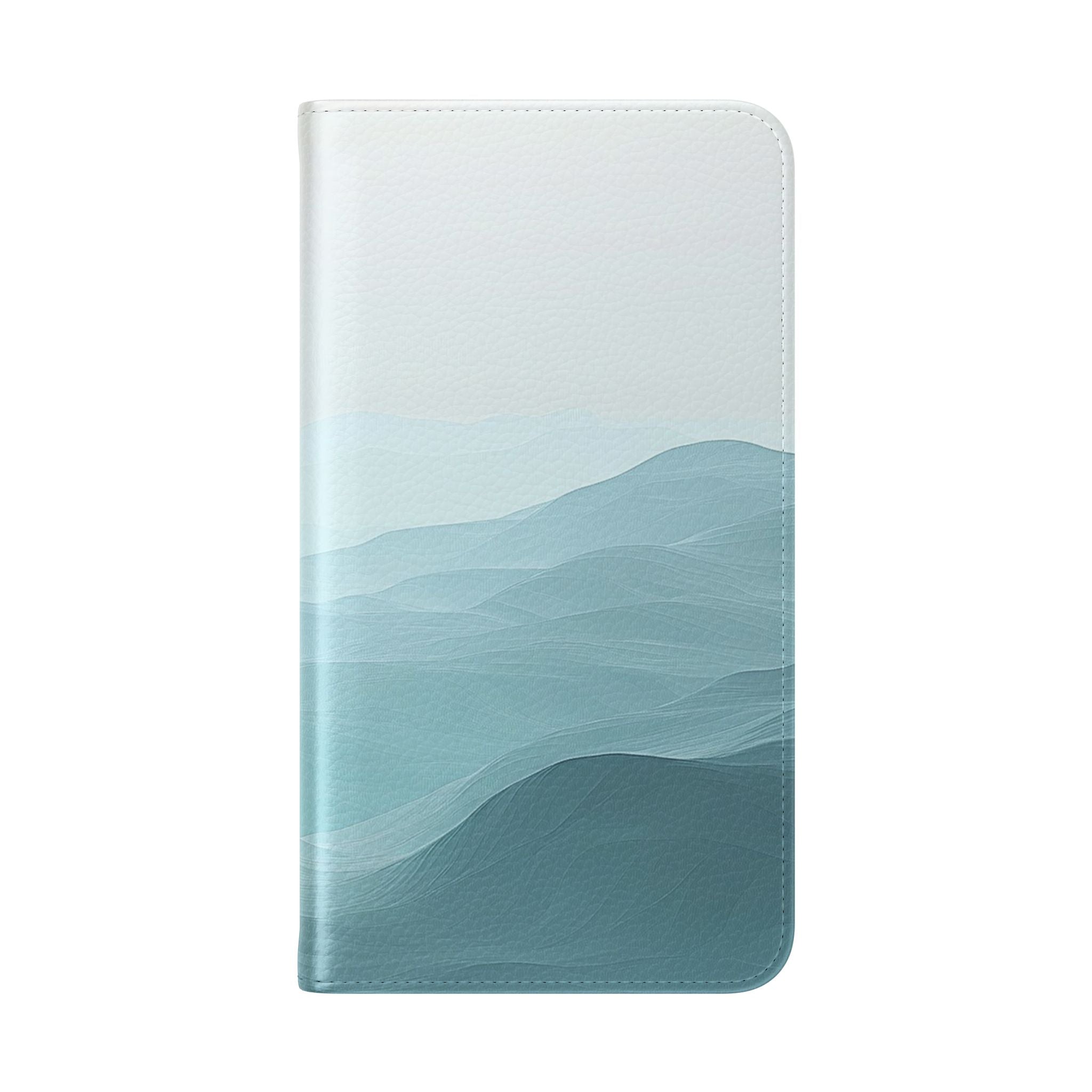 Teal Ridge Layers - Samsung S23 Case - Wallet