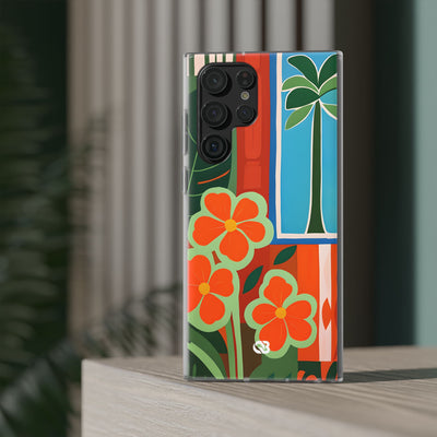 Vivid Jungle Collage · Soft Θήκη για Samsung