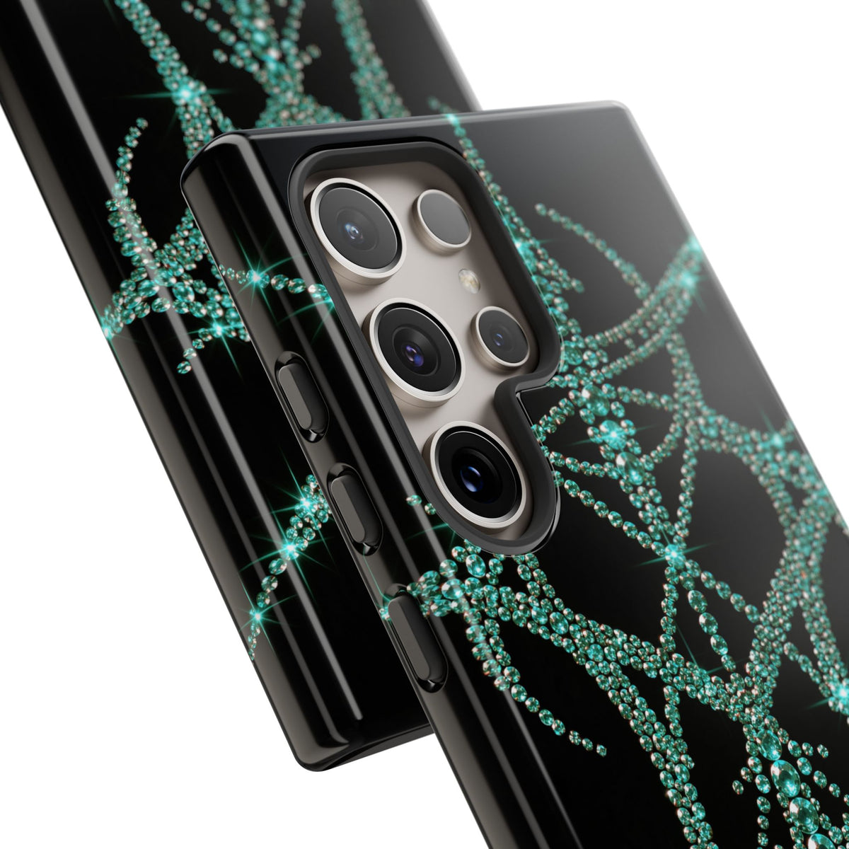 Teal Cyber Sigil · Tough Phone Case for Samsung · Teal