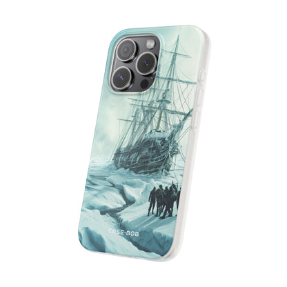 Icebound Ship iPhone 15 Pro Case - Soft