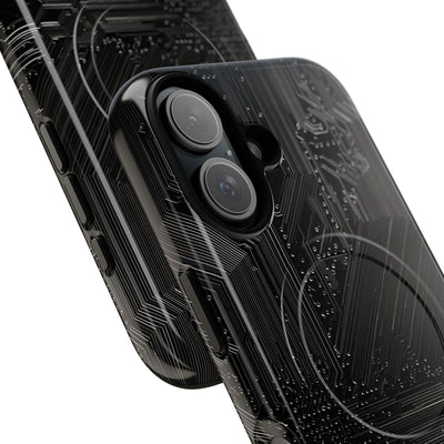 Obsidian Circuitry · Tough 2.0 Magnetic Phone Case for iPhone · Black