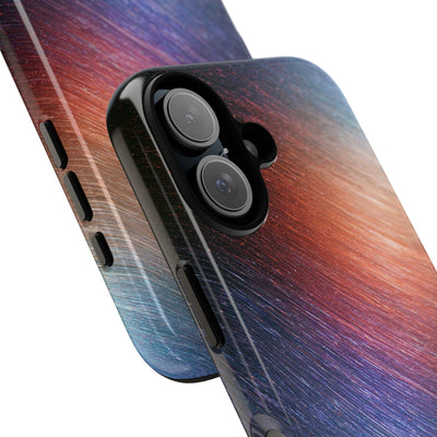 Radiant Energy Stream · Tough Phone Case for iPhone · Blue