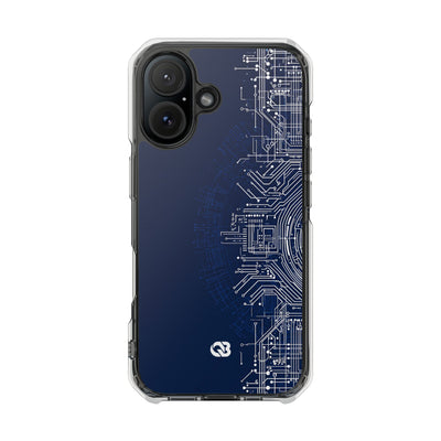 Blue Impact MagSafe Phone Case for iPhone - Cobalt Circuit Logic