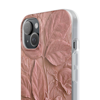 Blush Rose Relief · Lite Phone Case for iPhone ·  Pink