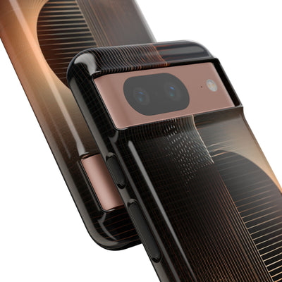 Amber Meridian · Tough Phone Case for Pixel ·  Black