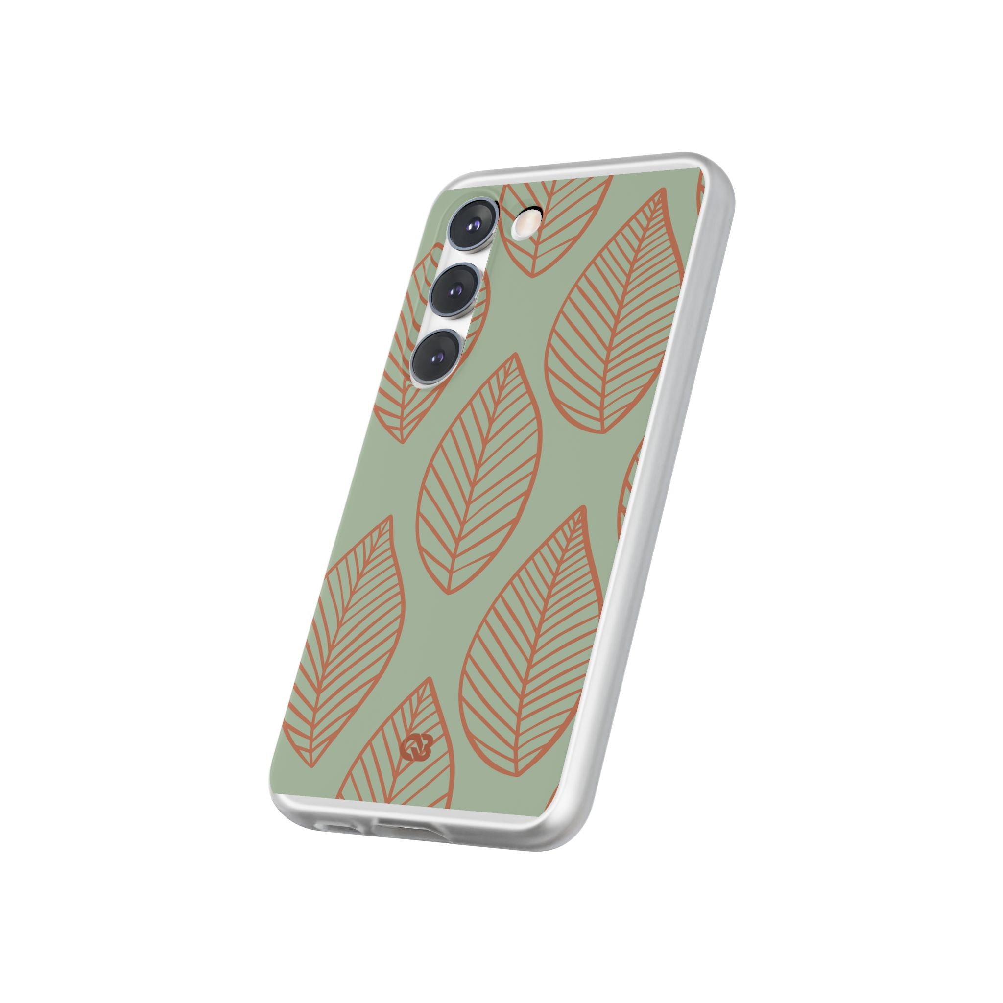 Sage Earth Leaves · Soft Phone Case for Samsung
