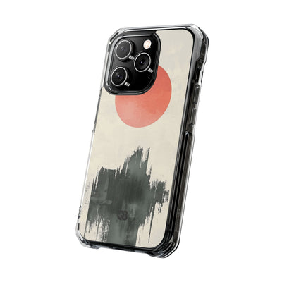 Crimson Sun Strokes · Impact Hoesje voor iPhone · Magsafe