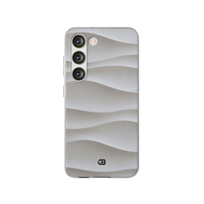 Sculpted Dune Relief · Lite Phone Case for Samsung · White