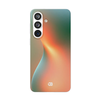 Radiant Contour · Lite Phone Case for Samsung · Orange