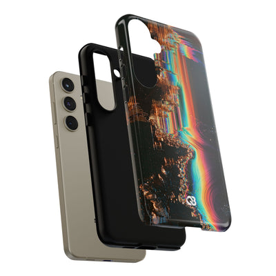 Prismatic Circuit · Tough Phone Case for Samsung · Black