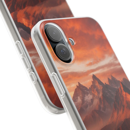 Jagged Glow iPhone 16 Plus Case - Soft