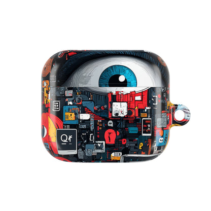 Blue Gaze Mosaic - AirPods Case