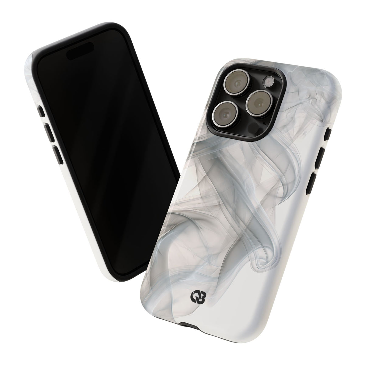 Vapor Noir · Tough Phone Case for iPhone · White