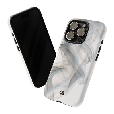 Vapor Noir · Tough Phone Case for iPhone · White