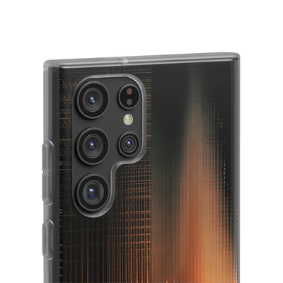 Luminous Grid · Lite Phone Case for Samsung · Black