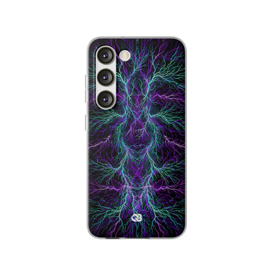 Electric Plasma Arbor · Lite Phone Case for Samsung · Purple