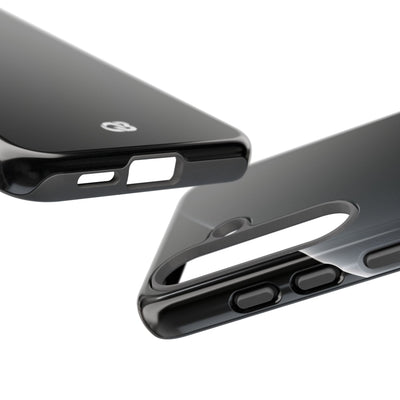 Black Tough Phone Case for Samsung - Obsidian Lunar Arch