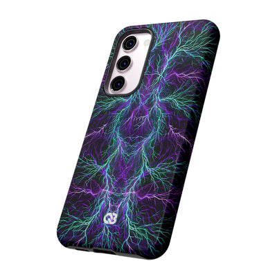 Electric Plasma Arbor · Tough Phone Case for Samsung · Purple