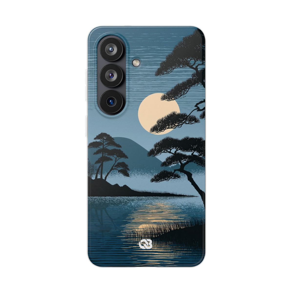 Moonlit Pine Horizon · Lite Phone Case for Samsung · Blue