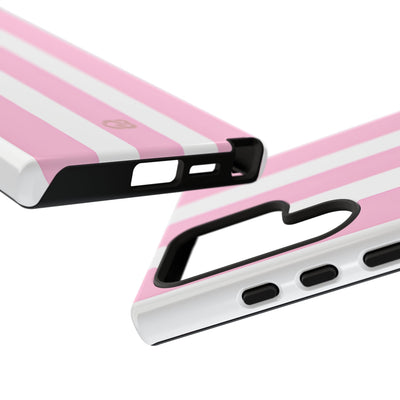 Soft Pink Stripe · Tough Phone Case for Samsung