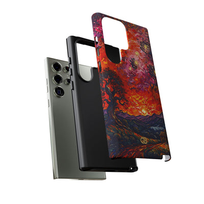 Molten Sky Tree · Tough Phone Case for Samsung