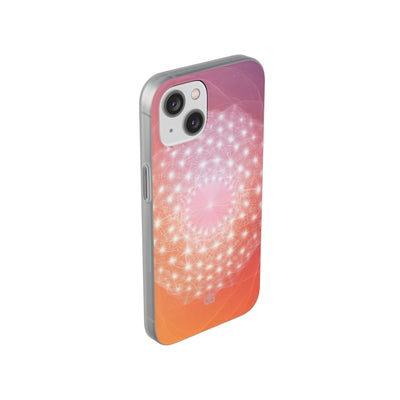 Radiant Stardust Mandala · Soft Phone Case for iPhone