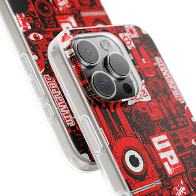 Neo Mecha Collage · Lite Phone Case for iPhone ·  Red
