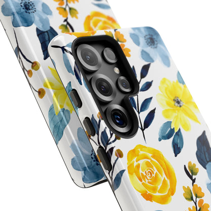 Golden Bloom Samsung S25 Ultra Case - Tough