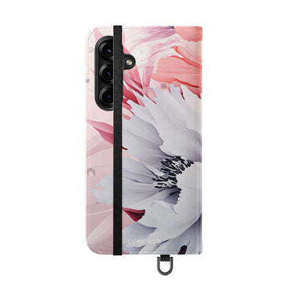 Coral Blossom - Samsung S25+ Case - Wallet