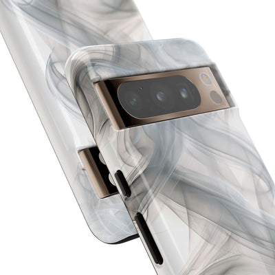 Vapor Noir · Tough Phone Case for Pixel ·  White