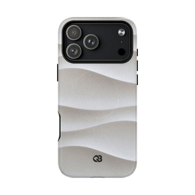 Sculpted Dune Relief · Tough 2.0 Magnetic Phone Case for iPhone · White