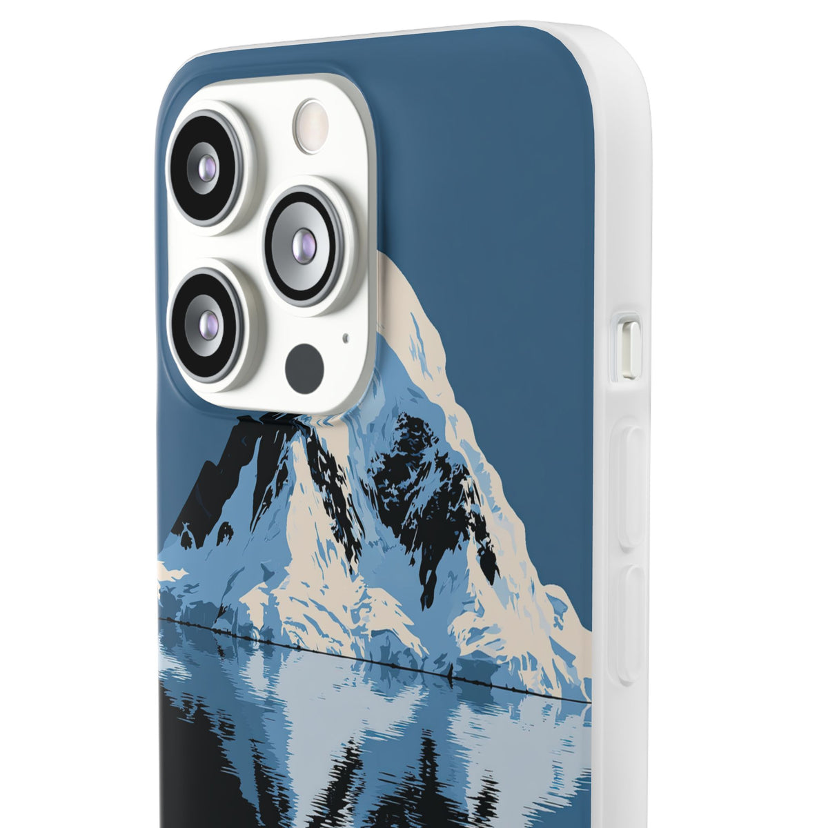 Glacial Horizon · Lite Phone Case for iPhone ·  Blue