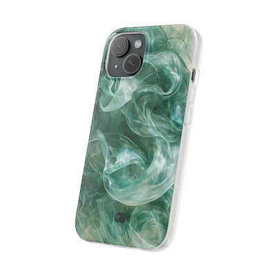 Translucent Aqua Flow · Lite Phone Case for iPhone ·  Teal