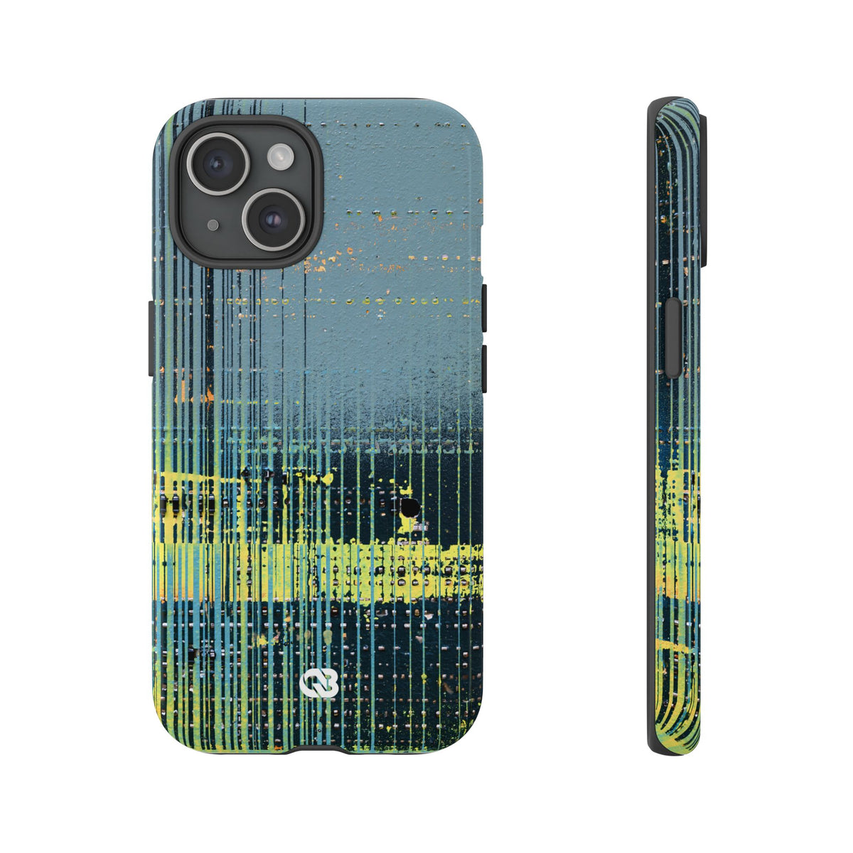 Acid Raster Circuit · Tough Phone Case for iPhone · Teal