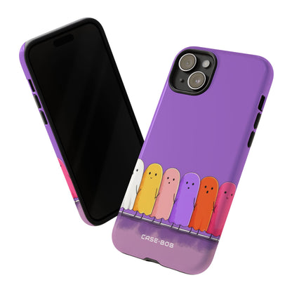 Bunte Geister iPhone 15 Plus Case - Tough