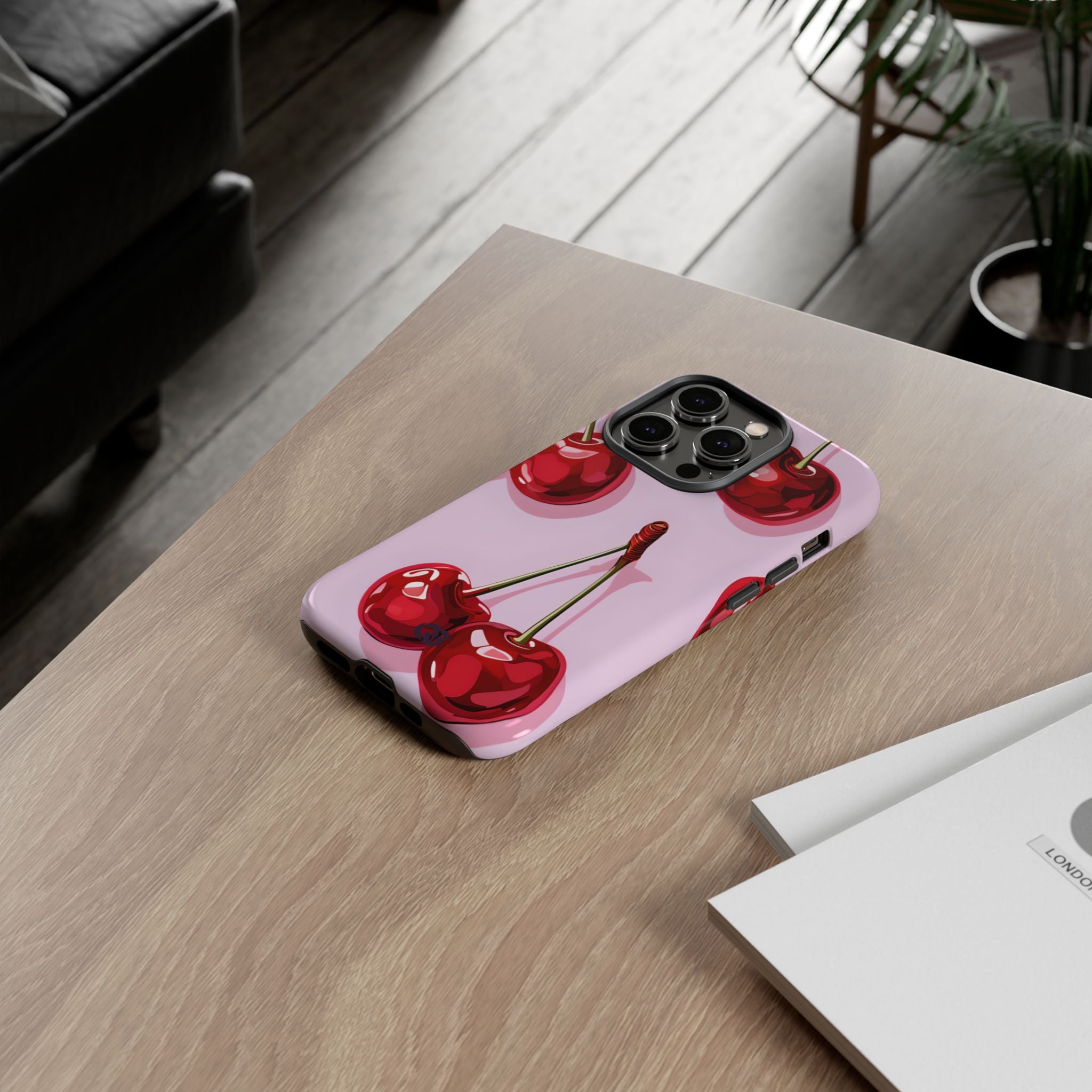 Ruby Gloss Cherry · Tough Fundas para teléfono para iPhone