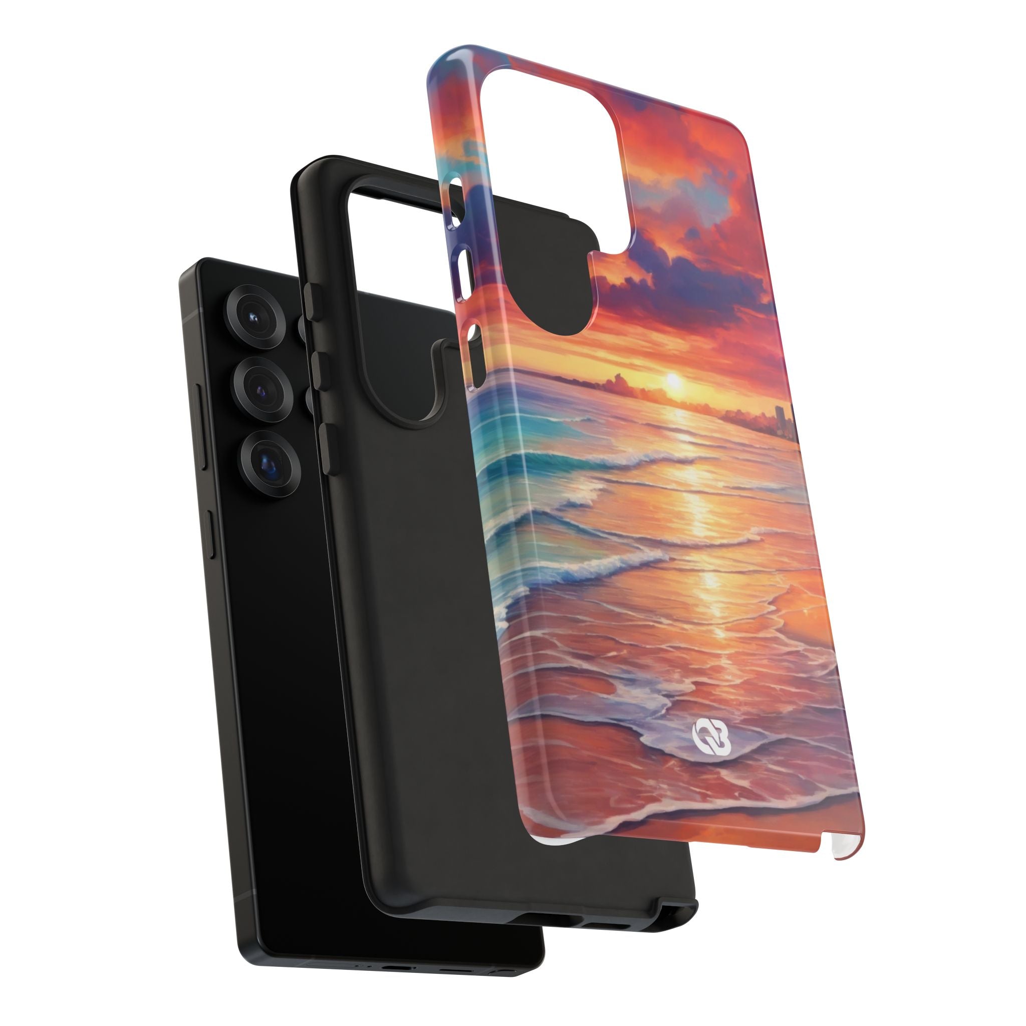 Crimson Shore Horizon · Tough Phone Case for Samsung