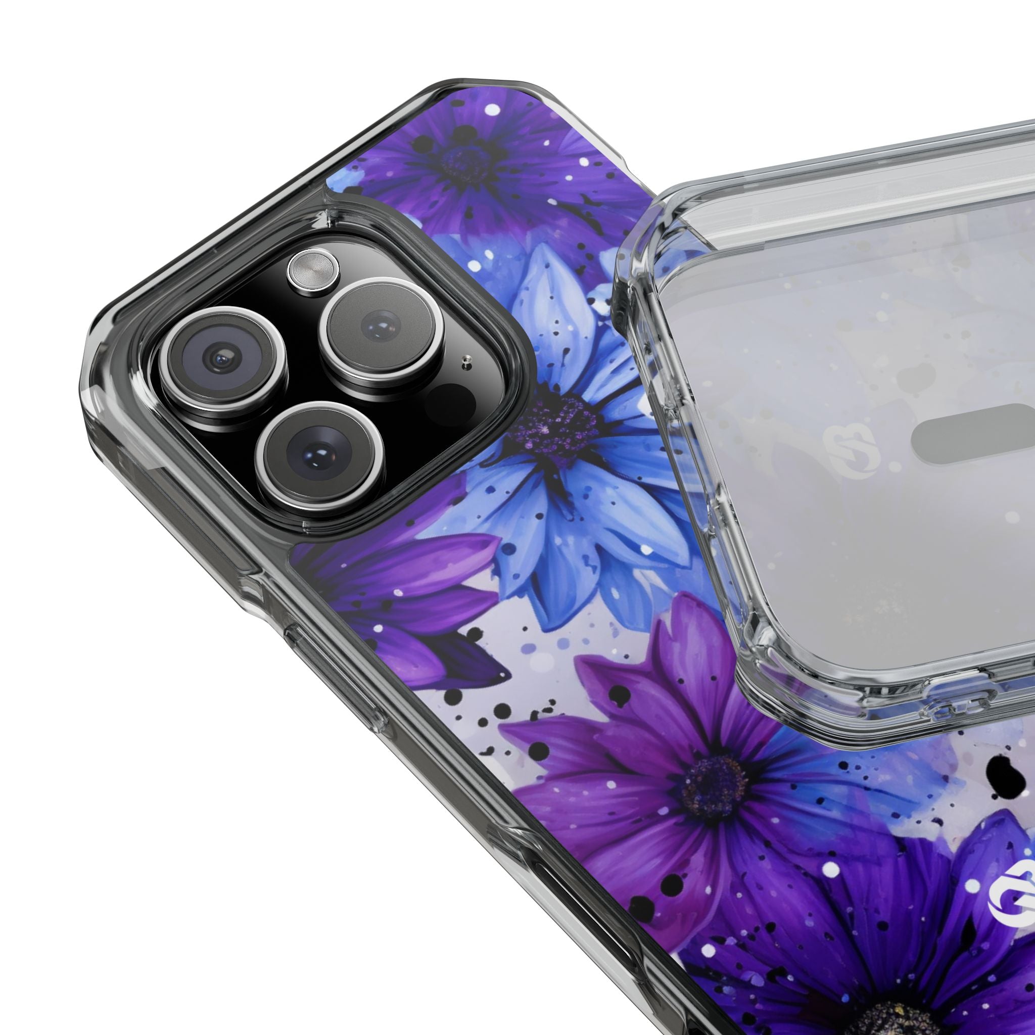 Ink Splatter Blooms · Impact Phone Case for iPhone · Magsafe