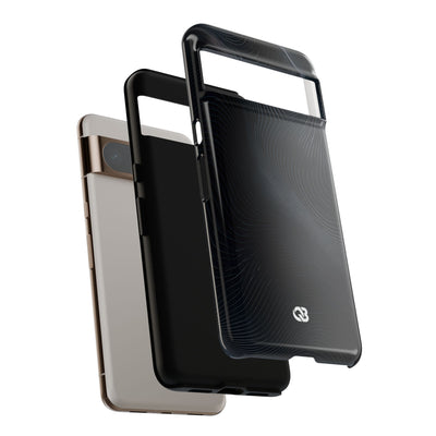 Black Tough Phone Case for Google Pixel - Obsidian Ridge Flux