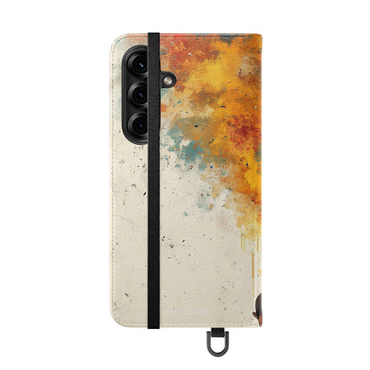 Meditative Ember - Samsung S25 Case - Wallet