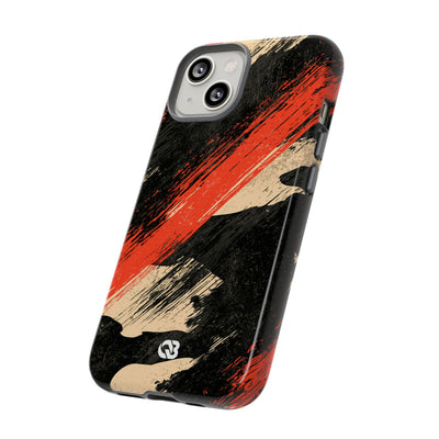Urban Slash Camo · Tough Phone Case for iPhone · Black