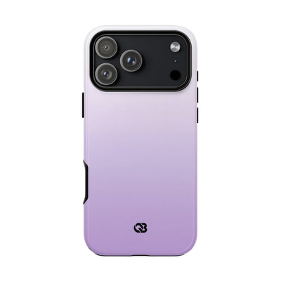 Purple Tough Phone Case for iPhone - Frosted Lavender Fade